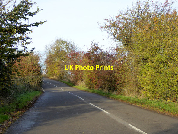 Photo 6"x4" Road to Knightcote and Bishop's Itchington Knightcote c2016