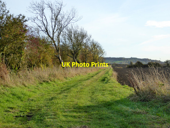 Photo 6"x4" Farm track off Knightcote Bottoms Knightcote c2016