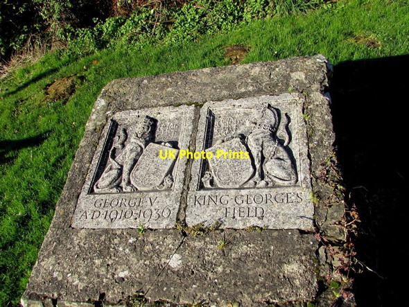 Photo 6"x4" King George's Field heraldic panels, St Arvans St Arvans c2016