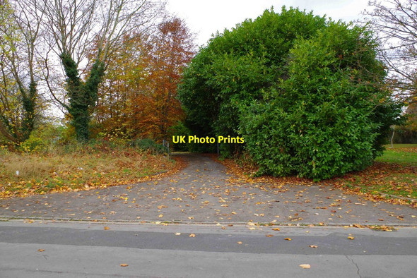 Photo 6"x4" Private road off Northwood Crescent, Carterton, Oxon Carterton\/SP2806 c2016