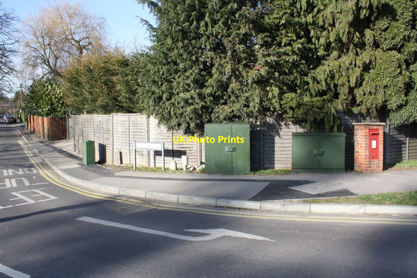 Photo 6"x4" Junction of Plough Lane with London Road Amen Corner\/SU8468 c2015