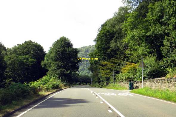 Photo 6"x4" The A470 heading west Betws-y-Coed c2015