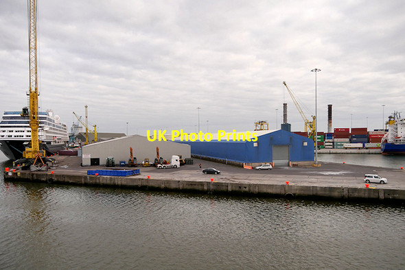 Photo 6"x4" Quayside, Dublin Harbour Irishtown\/O1833 c2016