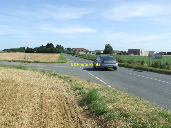 Photo 6"x4" Road Junction Isleham c2016