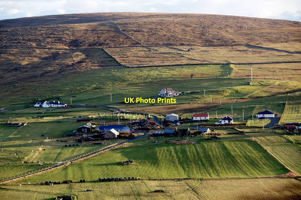 Photo 6"x4" Kirkaton, Norwick, from the Skaw road Kirkaton c2016