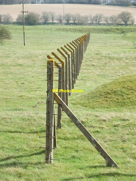 Photo 6"x4" Fence Posts Barnham\/TL8779 c2016