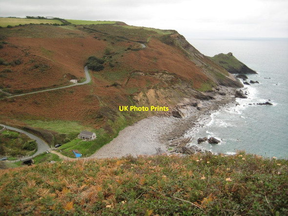 Photo 6"x4" View over Millook Haven Millook c2009
