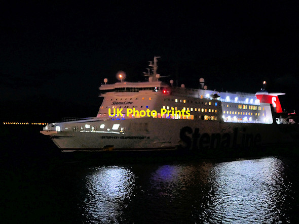 Photo 6"x4" Night Ferry To Dublin Dollymount c2016