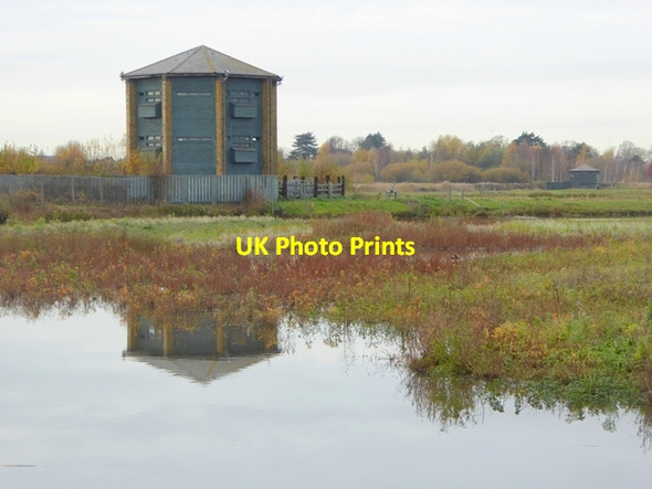 Photo 6"x4" Wader Scrape, London Wetland Centre Barnes c2016