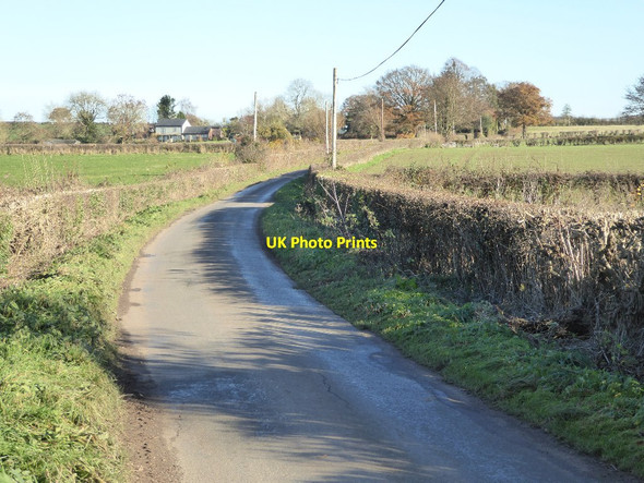 Photo 6"x4" Country road north of Steen's Bridge Hamnish Clifford c2016
