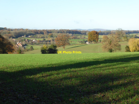 Photo 6"x4" View over Kimbolton Grantsfield\/SO5260 c2016