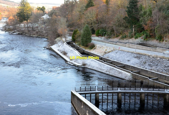 Photo 6"x4" Fish ladder at Pitlochry Pitlochry c2016