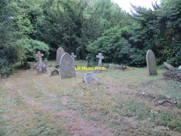 Photo 6"x4" Forgotten Headstones Wantage c2016