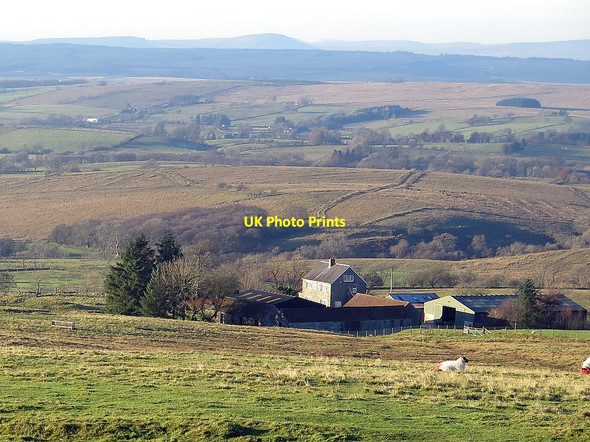 Photo 6"x4" Park Head from the south-east Bewcastle c2016