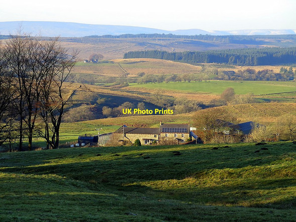 Photo 6"x4" Parknook Farm from the south Bewcastle c2016