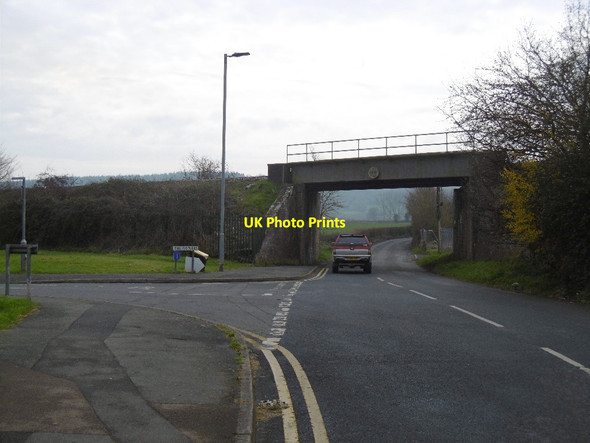 Photo 6"x4" Railway bridge, Lower Bullingham Bullinghope c2016