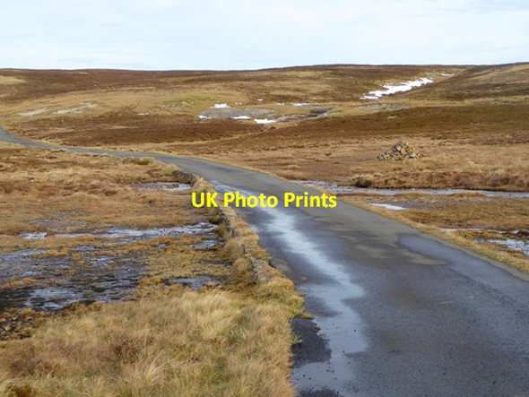 Photo 6"x4" Road beside Cow Green Reservoir Cauldron Snout c2016
