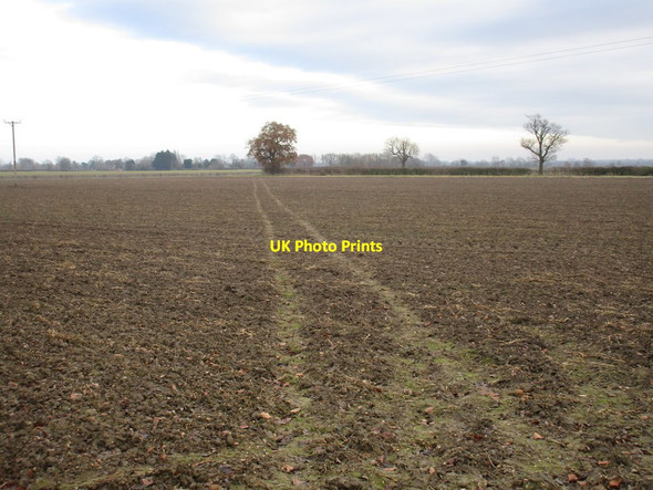 Photo 6"x4" Footpath to Snelland Reasby c2016