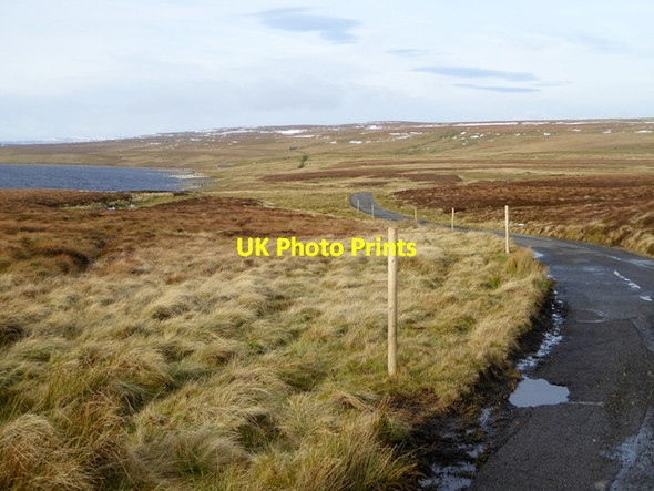 Photo 6"x4" Winding road by Cow Green Reservoir Harwood\/NY8233 c2016