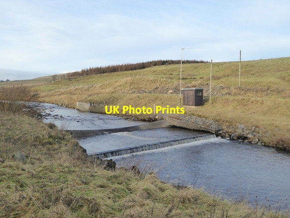 Photo 6"x4" Gauging station on Harwood Beck Langdon Beck\/NY8531 c2016