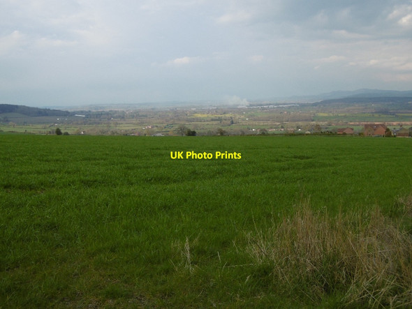 Photo 6"x4" View off Ridge Hill Rushall\/SO6434 c2016