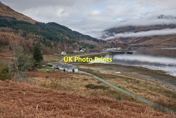 Photo 6"x4" View across Inverie Inverie c2016