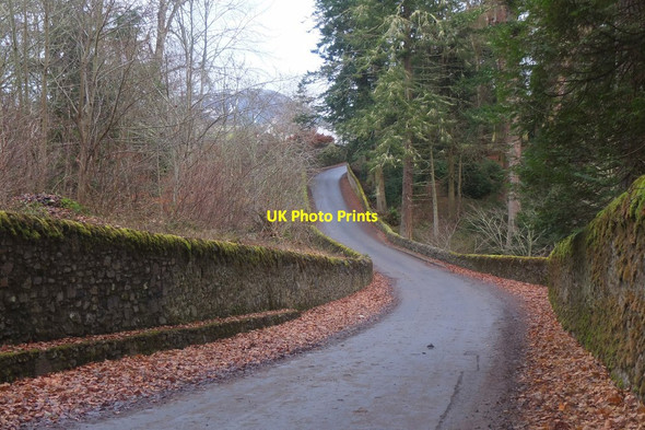 Photo 6"x4" Road to Old Blair Bailanloan c2016