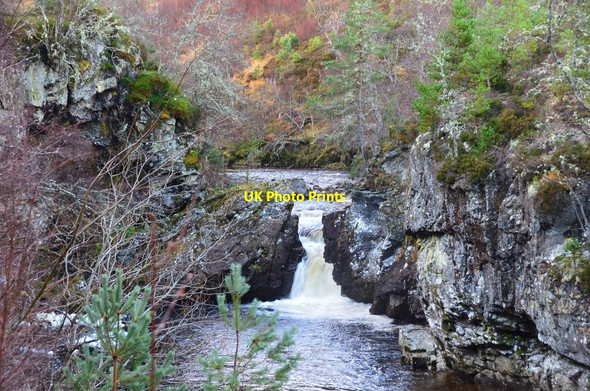 Photo 6"x4" The Linn of Pattack (2) Kinloch Loggan c2016