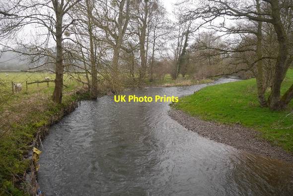 Photo 6"x4" River Teme Brampton Bryan c2016