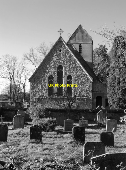Photo 6"x4" Outwood church from the east Outwood\/TQ3245 c2016
