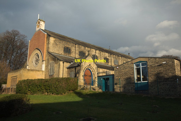 Photo 6"x4" Church of St John the Evangelist, Lower Wortley Road Green Side\/SE2732 c2016
