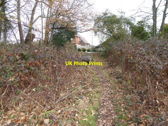 Photo 6"x4" Footpath approaches the A281 near Crabtree Crabtree\/TQ2225 c2016