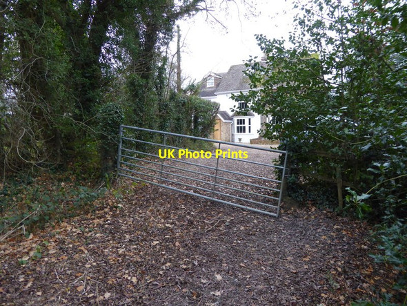 Photo 6"x4" Bridleway reaches housing at Monk's Gate Monk's Gate c2016