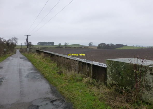 Photo 6"x4" Bridge over former railway Downham\/NT8633 c2016
