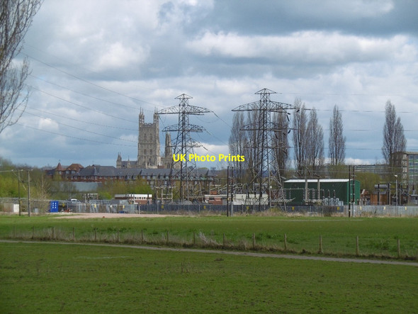 Photo 6"x4" Substation, Alney Island Gloucester c2016