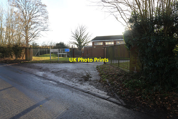Photo 6"x4" Webheath Pumping Station, Curr Lane Upper Bentley c2016