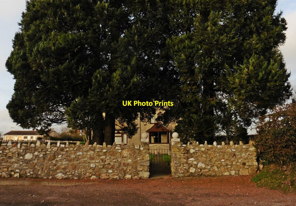Photo 6"x4" House on Forton Lane Chard c2016
