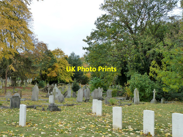 Photo 6"x4" In Hither Green Cemetery Catford\/TQ3873 c2011 P3