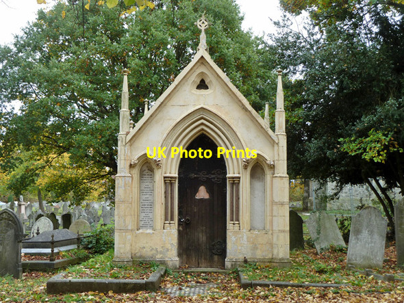 Photo 6"x4" Tomb, Hither Green Cemetery Catford\/TQ3873 c2011