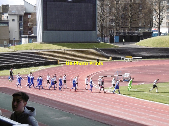 Photo 6"x4" Long walk in - Meadowbank Stadium Edinburgh c2016