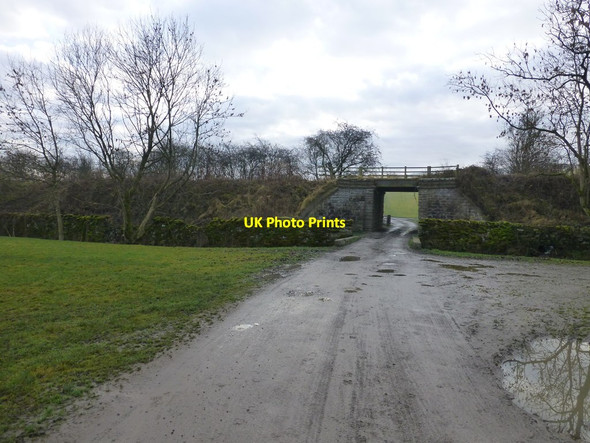 Photo 6"x4" Disused railway bridge near Banner Hill Laithe Broughton\/SD9451 c2016