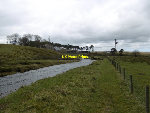 Photo 6"x4" River Ayr, Nether Wellwood Smallburn\/NS6826 c2016