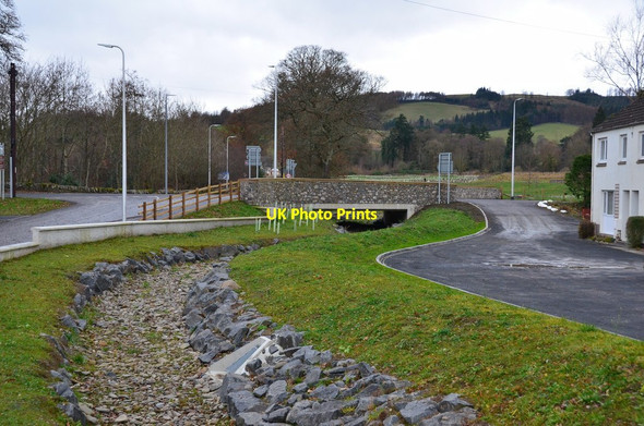 Photo 6"x4" Long Philip Burn channel, Selkirk Selkirk c2016