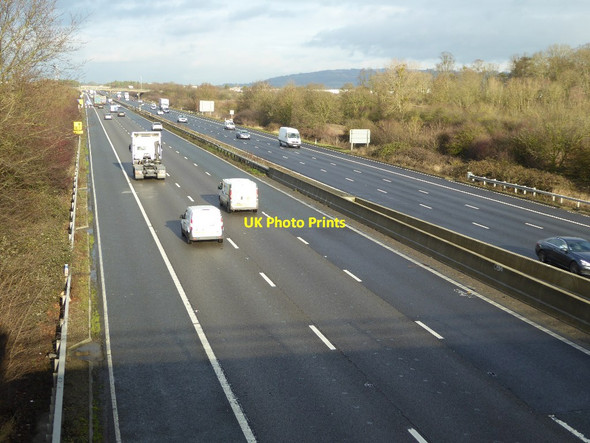Photo 6"x4" The M5 motorway near Junction 9 Tewkesbury c2016