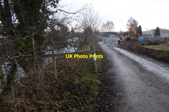 Photo 6"x4" Almondbank flood prevention scheme Lochty\/NO0625 c2016