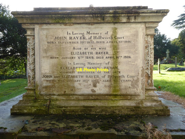 Photo 6"x4" Chest tomb, Longdon churchyard Longdon\/SO8336 c2016