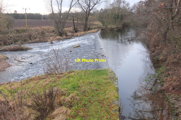 Photo 6"x4" Weir on the River Tyne, Haddington Haddington\/NT5173 c2016
