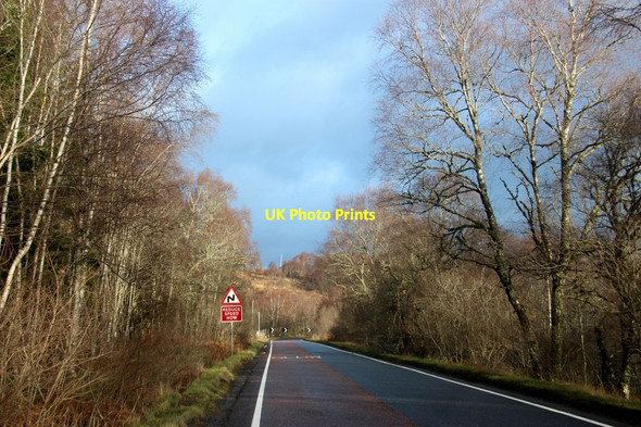 Photo 6"x4" A86 near Tullochroam Ardverikie c2016