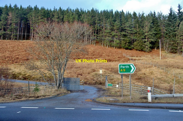Photo 6"x4" Access to Gaick at Dalnacardoch  Dalnacardoch Lodge c2016