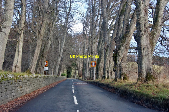 Photo 6"x4" A924 leaving Moulin Pitlochry c2016